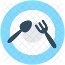 Spoon Plate Fork Icon