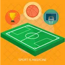 Sport Is Medicine Icon