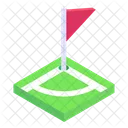 Sportflagge Spielbanner Emblem Symbol