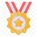 Star Medal Sports Medal Winning Medal Icon