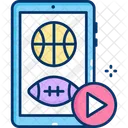 Sports Videos Sports Streaming Games Videos アイコン