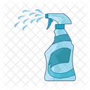 Bottle Spray Clean Icon