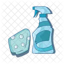 Bottle Spray Clean Icon