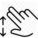 Spread Vertical Zoom Icon