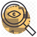 Spy Eye Magnifying Icon