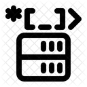 Sql Structured Query Language Syntax Icon