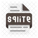 Sqlite 파일 데이터베이스 형식 아이콘