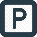 Square Letter P Letter P アイコン