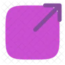 Square Top Down Icon