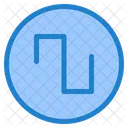 Square Wave Sound Square Icon