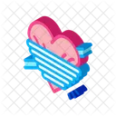 Squeezed Heart  Icon