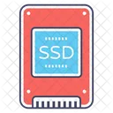 Data Storage Sata Hard Sdd Icon