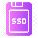 Ssd Solid State Drive Storage 아이콘