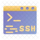 Ssh Terminal Transfer Icon