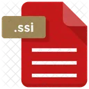 Ssi Datei Blatt Symbol