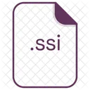 Ssi Datei Dokument Symbol