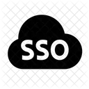 Sso Cloud Single Sign On Symbol