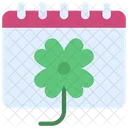 St Patricks Day Kalender Symbol