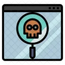 Stalking Spying Cybercrime Icon