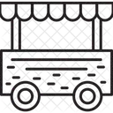 Kiosque Stand De Nourriture Stand Icône