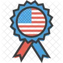 Star Badge Patriotism Icon