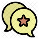 Linear Color Chat Network Icon