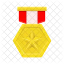 Badge Medal Star アイコン