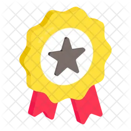 Star Badge  Icon