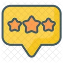 Star Conversation Message Communication Icon