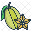 Star Fruit Icon