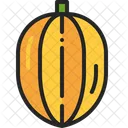 Star Fruit Carambola Fruit Icon