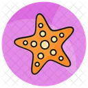 Starfish Seafood Underwater Icon