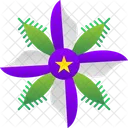 Starflower Borage Floral Icon