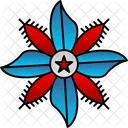 Starflower Borage Floral Icon