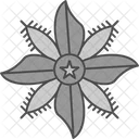 Starflower Borage Floral Icon