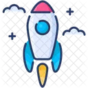 Rocket Start Startup Icon