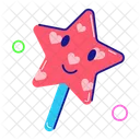 Star Lollipop Smiley Lollipop Emoji Lollipop アイコン