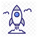 Start Up Rocket Start Icon