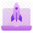 Startup Business Rocket Icon