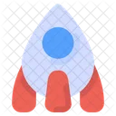 Startup Rocket Launch Icon