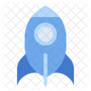 Startup Rocket Launch Icon