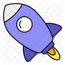 Startup Launch Rocket Icon