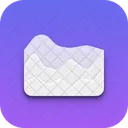 Stats Neumorphism Interface Icon