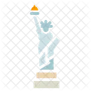 Statue Liberty United Icon