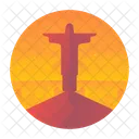 Brazil Statue Icon