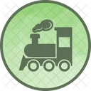 Steam Train Railway Icon