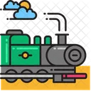 Steam Locomotive Icon