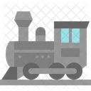 Steam Locomotive Train Icon