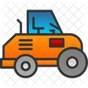 Steamroller Steam Road Icon