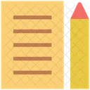 Steno Pad Jotter Icon